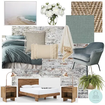 soft furnishing master bedroom rocklea drive Interior Design Mood Board by Valhalla Interiors on Style Sourcebook