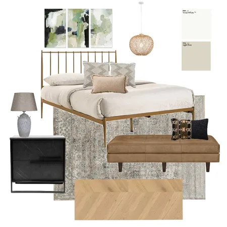 Modern Moody Bedroom Interior Design Mood Board by Tayte Ashley on Style Sourcebook