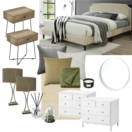 Fulham Reach Bedroom Interior Design Mood Board by Lovenana on Style Sourcebook