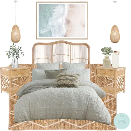 natural bedroom Interior Design Mood Board by Valhalla Interiors on Style Sourcebook