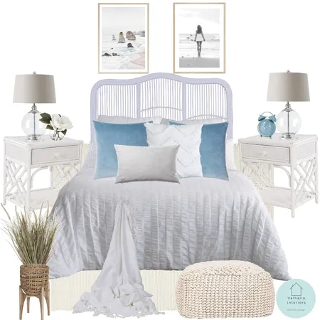 COASTAL BEDROOM Interior Design Mood Board by Valhalla Interiors on Style Sourcebook