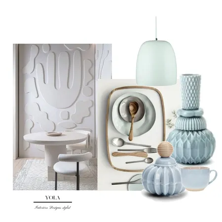 Dinner table Interior Design Mood Board by isharyolasjones on Style Sourcebook