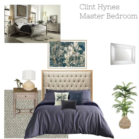 Clint Hynes Master bedroom Interior Design Mood Board by Simply Styled on Style Sourcebook