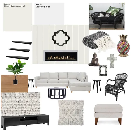 Lounge Room Interior Design Mood Board by Veronica Woods on Style Sourcebook