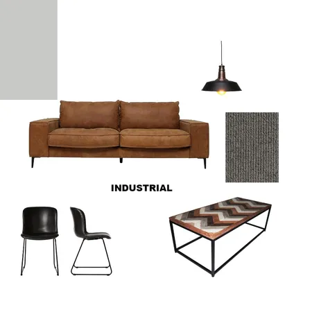 INDUSTRIAL LIVING Interior Design Mood Board by tallbtful1ne on Style Sourcebook