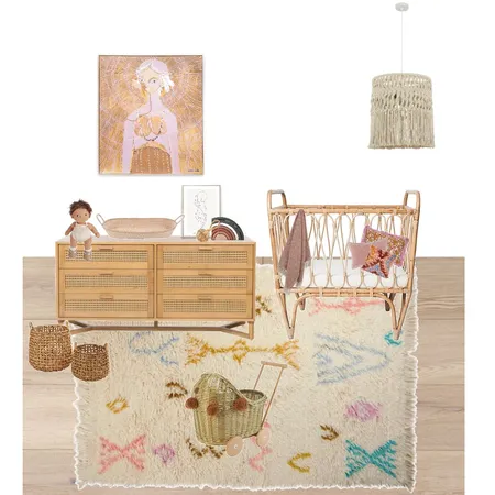 Girls' Nursery Interior Design Mood Board by kayjay01 on Style Sourcebook