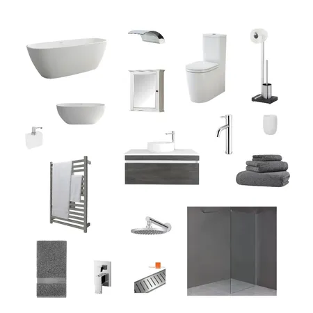 Bathroom Interior Design Mood Board by nyolcasniky on Style Sourcebook
