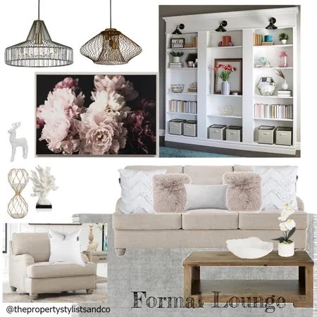 Formal Lounge- Evelyn and Daniel Interior Design Mood Board by The Property Stylists & Co on Style Sourcebook