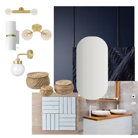 Ensuite bathroom renovation Interior Design Mood Board by Frazer + Bradley on Style Sourcebook