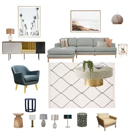 SG Living Room Interior Design Mood Board by Shannon Gaye on Style Sourcebook