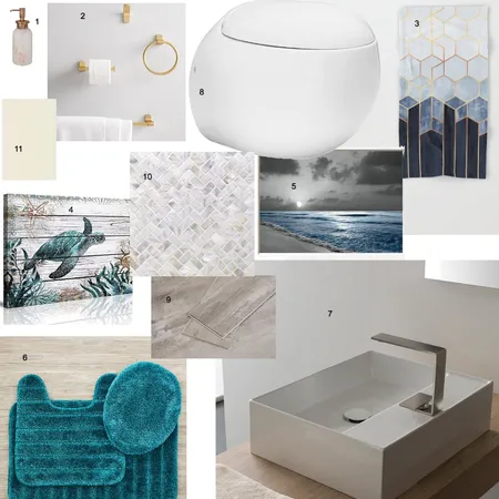 Bathroom Interior Design Mood Board by connieF on Style Sourcebook