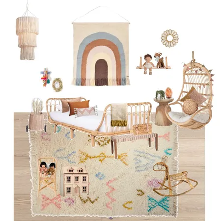 Girls' Bedroom Interior Design Mood Board by kayjay01 on Style Sourcebook