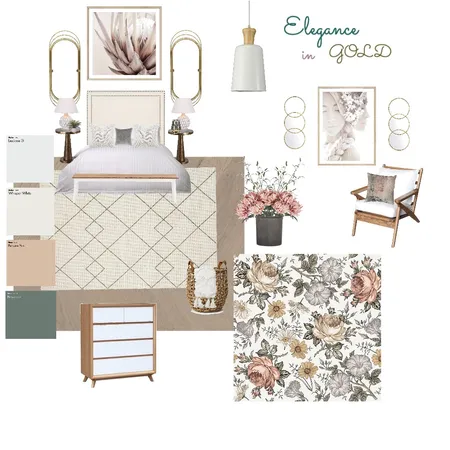 bedroom Interior Design Mood Board by ADORN STYLING INTERIORS on Style Sourcebook