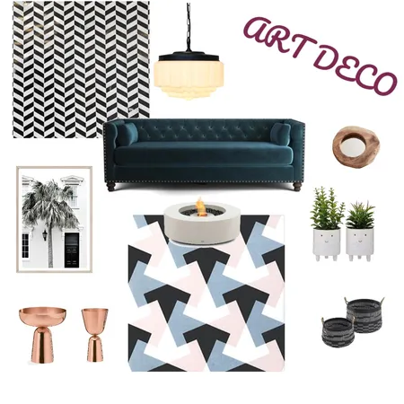 ART DECO Interior Design Mood Board by Ajitha Jasti on Style Sourcebook