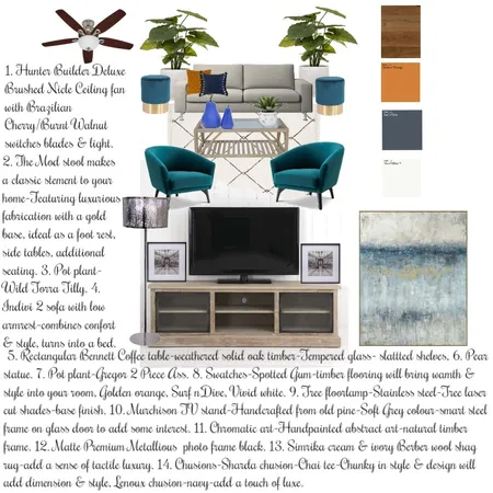 Moodbord living room Interior Design Mood Board by Stephanievanbrakel on Style Sourcebook