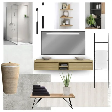 Badkamer sample board Interior Design Mood Board by Astrid on Style Sourcebook