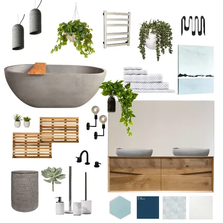 Baño Interior Design Mood Board by Monika on Style Sourcebook