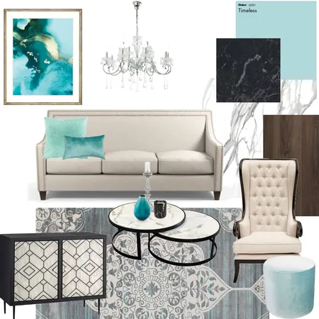 Simple Regency Interior Design Mood Board by The Lotus Creative on Style Sourcebook