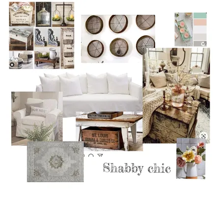shabby Chic Interior Design Mood Board by alisha_barnhart@yahoo.com on Style Sourcebook