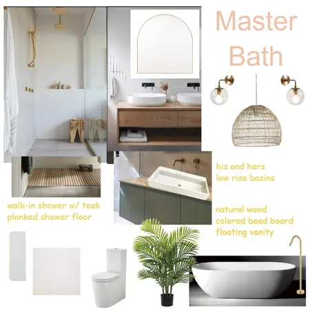 Master Bath Interior Design Mood Board by jmh811 on Style Sourcebook
