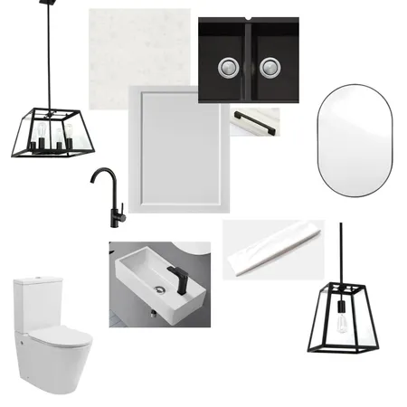 Assignment 9 - Lights and Fixtures Interior Design Mood Board by Zhush It on Style Sourcebook