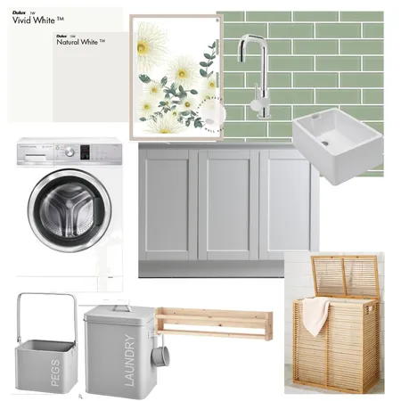 Laundry Interior Design Mood Board by kvanderend on Style Sourcebook