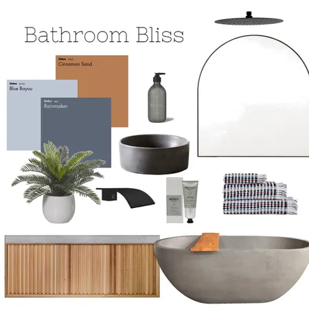 Bathroom Bliss Interior Design Mood Board by Kylie Jackes on Style Sourcebook