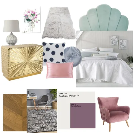 Hollywood Glamour Bedroom Mood Board Interior Design Mood Board by Claire01 on Style Sourcebook