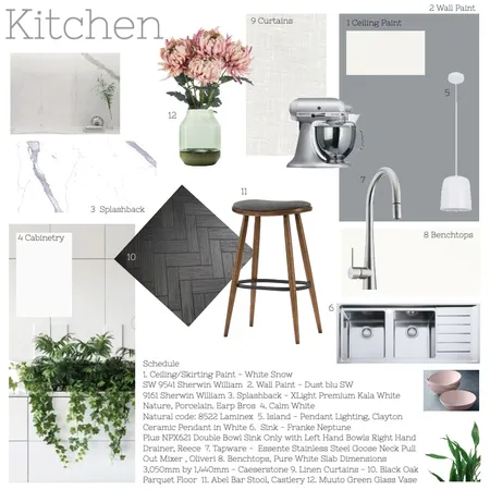 Room 3 - Kitchen, Module 9 Assignment Interior Design Mood Board by Raymond Doherty on Style Sourcebook