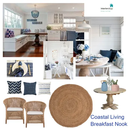 Coastal breakfast nook Interior Design Mood Board by interiorology on Style Sourcebook