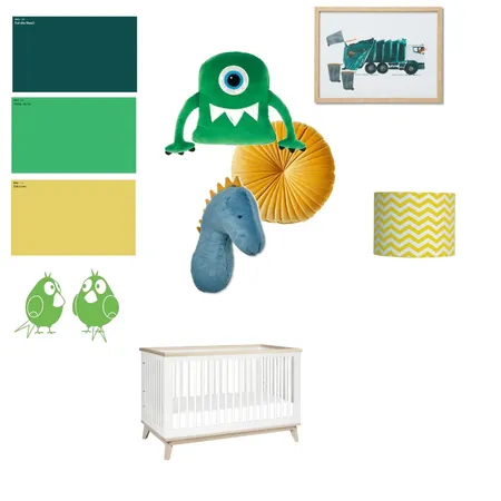 alexs baby Bed Room Interior Design Mood Board by G3ishadesign on Style Sourcebook