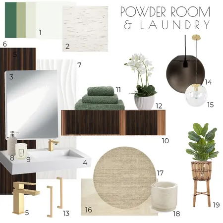 Powder rm Sample board Interior Design Mood Board by NDrakoDesigns on Style Sourcebook