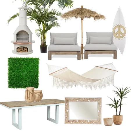 Outdoor Setting Interior Design Mood Board by RhiannonSimpson on Style Sourcebook