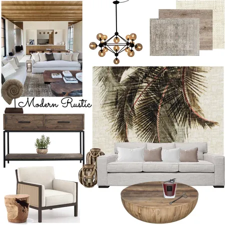 Modern Rustic Interior Design Mood Board by Luena on Style Sourcebook