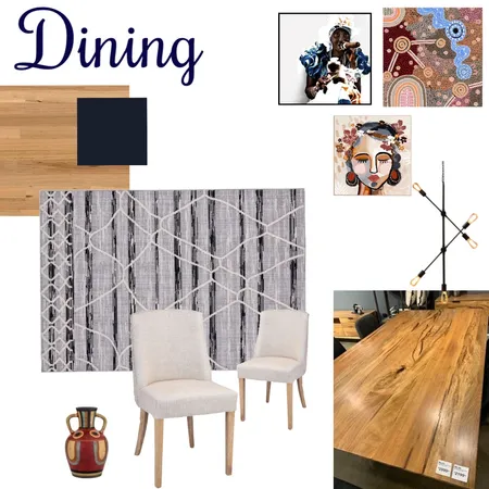 Oudin Dining Room Interior Design Mood Board by KrisBonnefoy on Style Sourcebook