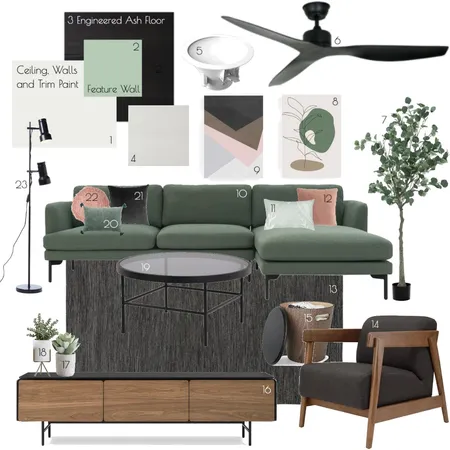Living Room Interior Design Mood Board by xwnn on Style Sourcebook