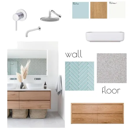 חדר רחצה הורים Interior Design Mood Board by StudioDetails on Style Sourcebook