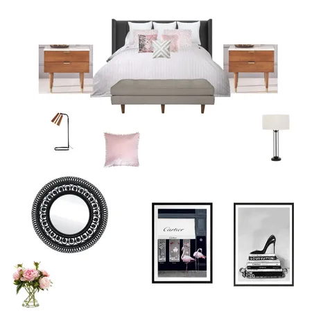 Bedroom Interior Design Mood Board by nessielig on Style Sourcebook