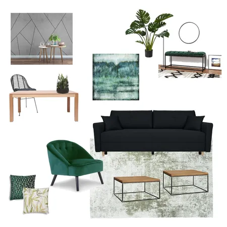 בני ומורן ירוק Interior Design Mood Board by yuvaltesler on Style Sourcebook