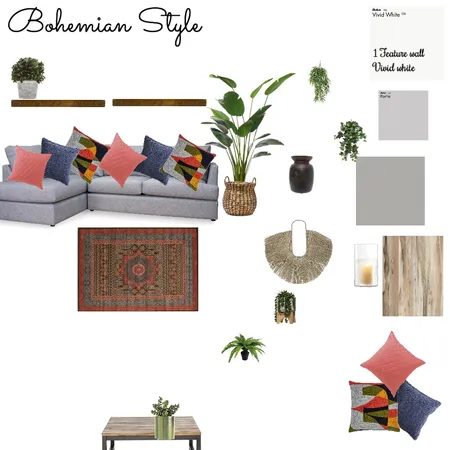 Bohemian Interior Design Mood Board by Candace- Storm on Style Sourcebook