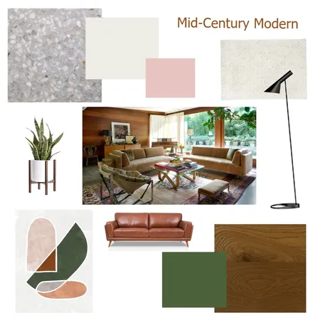 1. Mid-Century Modern Interior Design Mood Board by lozzyh84 on Style Sourcebook