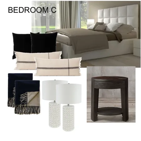 BEDROOM C Interior Design Mood Board by Magnea on Style Sourcebook