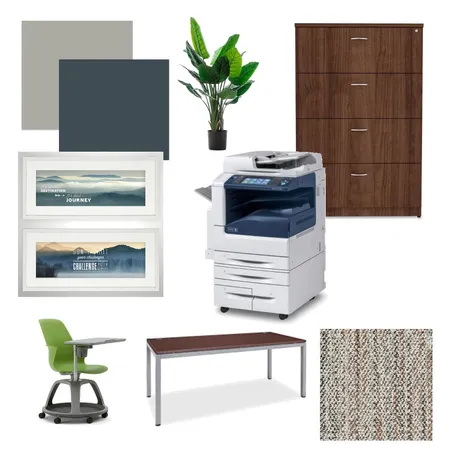Adv. Mod. Work Room Interior Design Mood Board by KathyOverton on Style Sourcebook