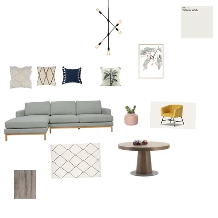 Living Room Interior Design Mood Board by Wafa on Style Sourcebook
