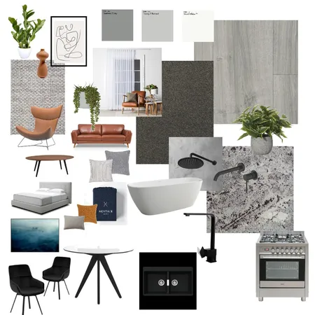 Modern minimalistic Interior Design Mood Board by Stagethedream on Style Sourcebook