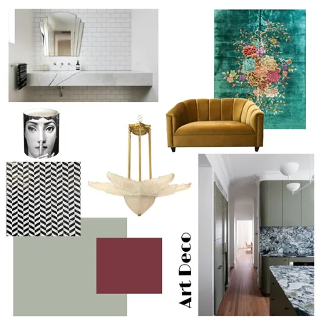 Art Deco Moodboard Interior Design Mood Board by lozzyh84 on Style Sourcebook