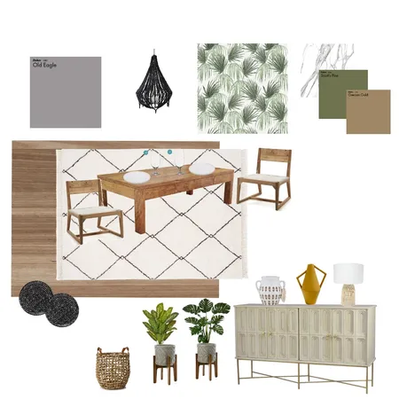 jungle dinning room Interior Design Mood Board by Constanza Quintana on Style Sourcebook