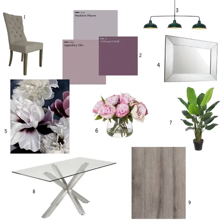 Mood board 2 - Dining room Interior Design Mood Board by shab on Style Sourcebook