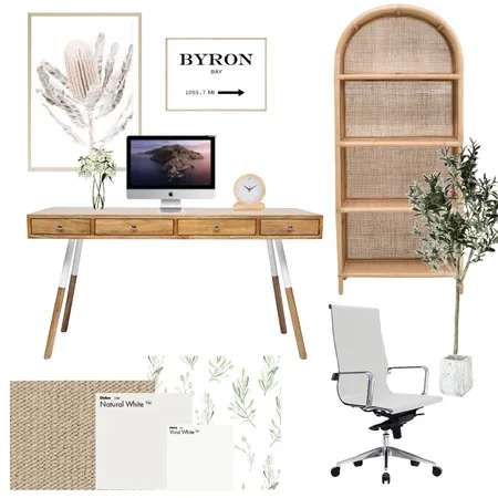 Calming Eathy study Interior Design Mood Board by Alexis Gillies Interiors on Style Sourcebook