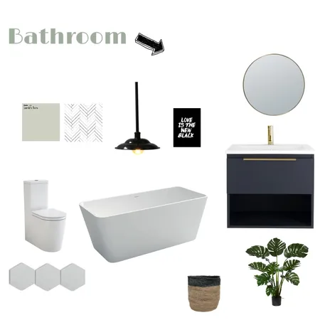 Bathroom mood board Interior Design Mood Board by Wafa on Style Sourcebook